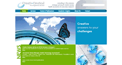 Desktop Screenshot of creativ-ceutical.com